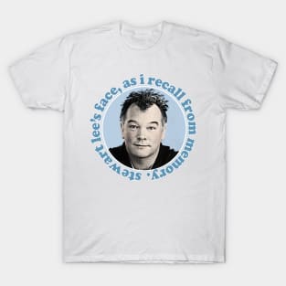 Stewart Lee's Face, As I Recall From Memory T-Shirt